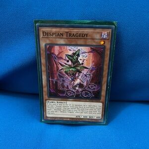 Yugioh Card Desplan Tragedy Dark Type Monster 1st Edition 2020